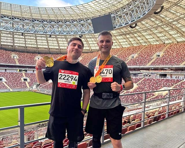 Команда Escalada на Московском Марафоне СберПрайм